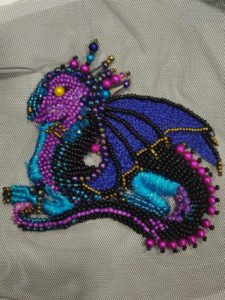 dragon embroidery india